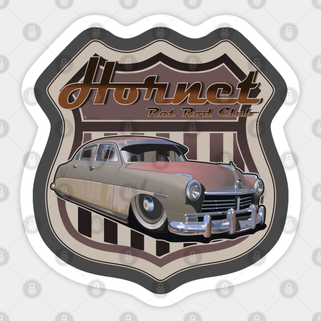 Hudson Hornet Sticker by Akira31